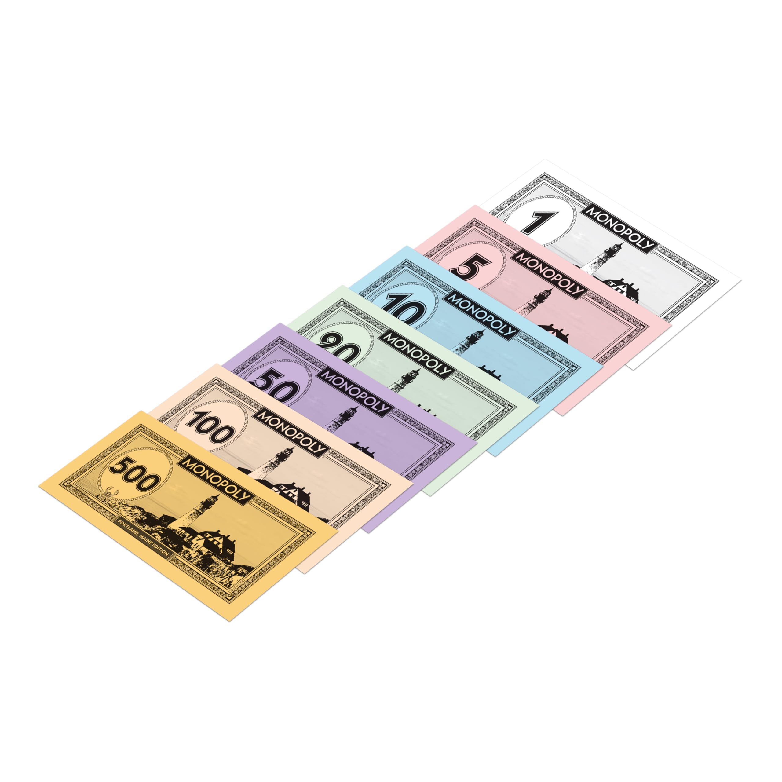 Monopoly Board Game Portland ME Edition: 2-6 Players Family Board Games for Kids and Adults, Board Games for Kids 8 and up, for Kids and Adults, Ideal for Game Night - Image 4