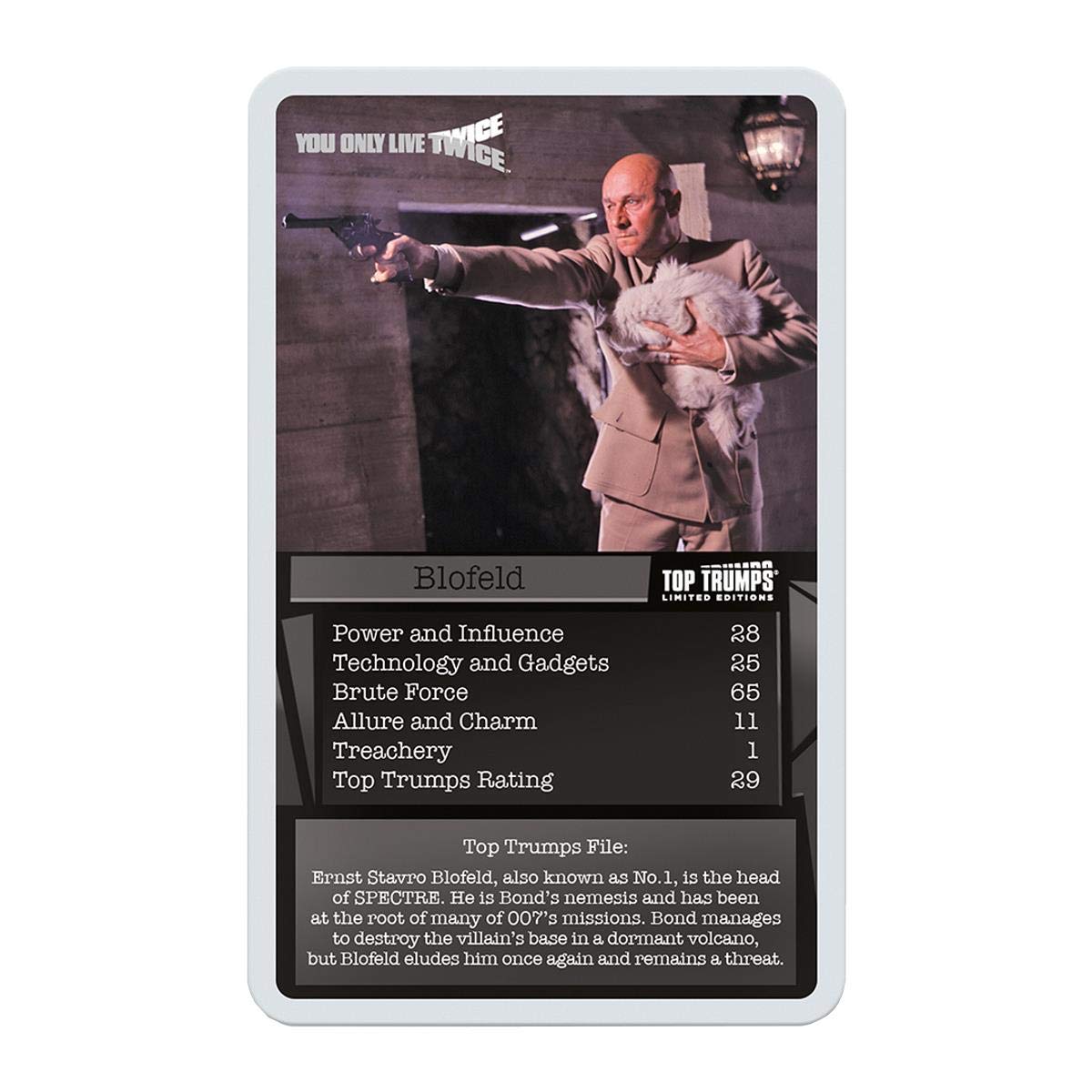 Top Trumps Card Game James Bond 007 - Family Games for Kids and Adults - Learning Games - Kids Card Games for 2 Players and More - Kid War Games - Card Wars - for 6 Plus Kids - Image 4