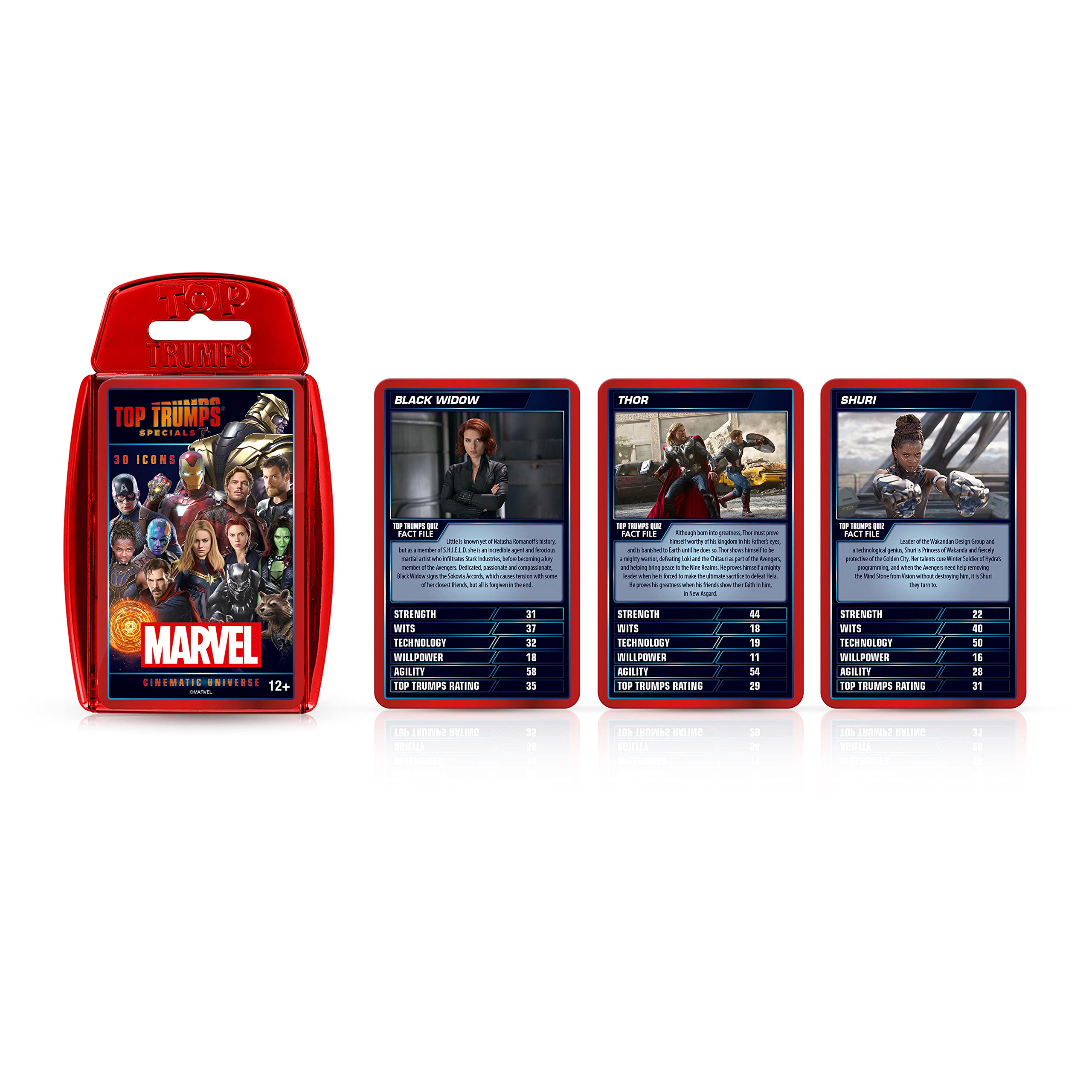 Top Trumps Card Game Marvel - Family Games for Kids and Adults - Learning Games - Kids Card Games for 2 Players and More - Kid War Games - Card Wars - for 6 Plus Kids - Image 5